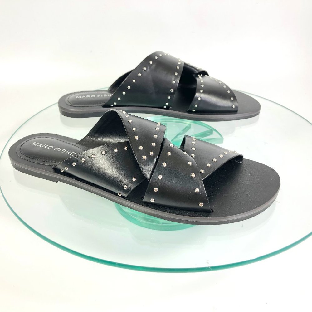 NEW Marc Fisher Balie 2 Slide Sandal Size 6 M